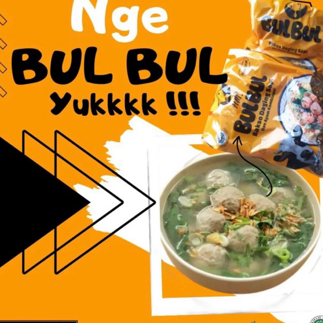 

bakso bul bul berasal dari daging sapi dan daging ayam yang berkualitas harga merakyat