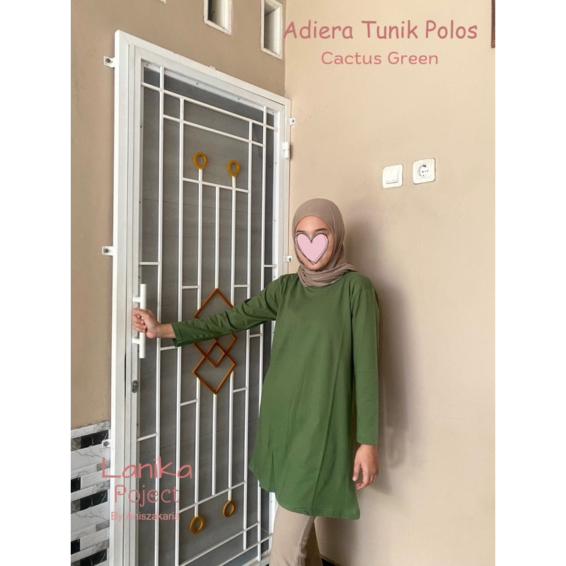 Adiera Tunik Polos Kaos Polos Combed 24s Kaos Polos wanita Tunik Kaos