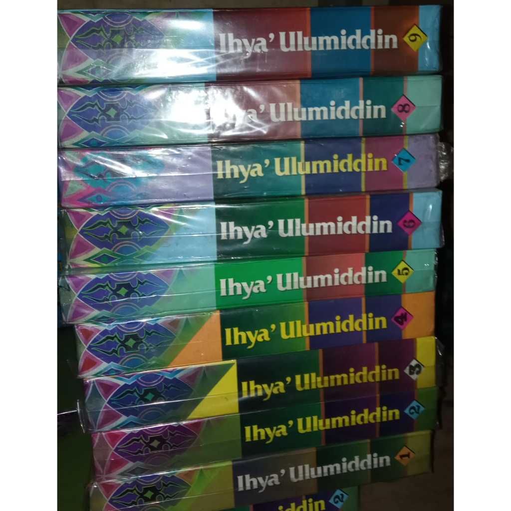 Buku Ihya Ulumiddin Satuan Terjemah Ihya Ulumuddin SET Lengkap Paket Jilid 1 2 3 4 5 6 7 8 9 Hc Imam