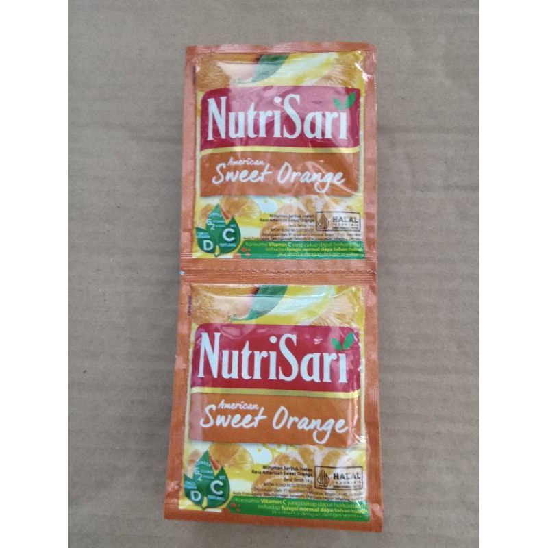 

Nutrisari American Sweet Orange [10 pcs]