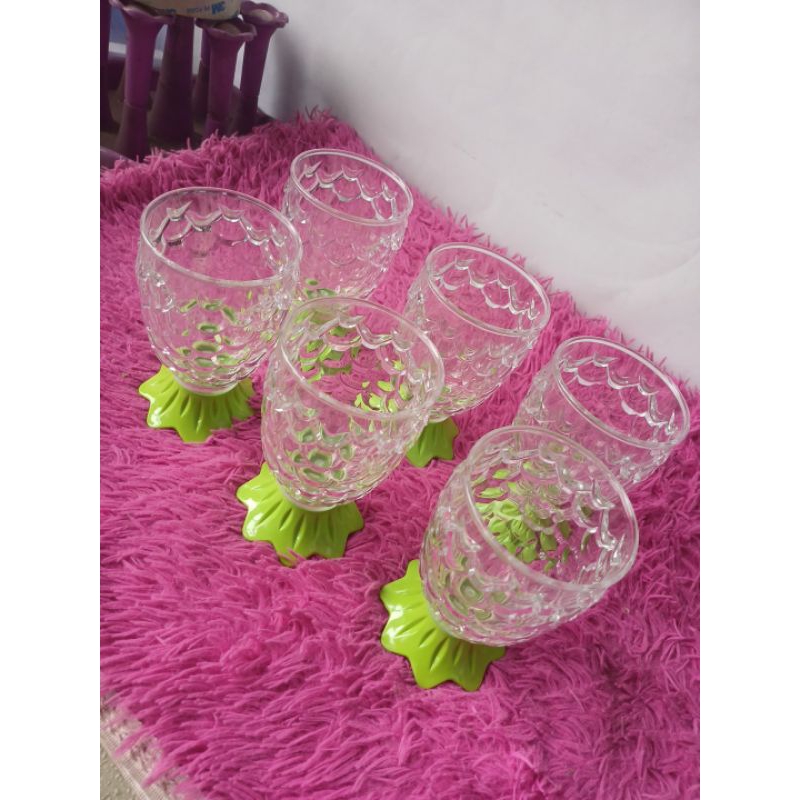 Gelas nenas /gelas Ikan /gelas motif GMI 5032