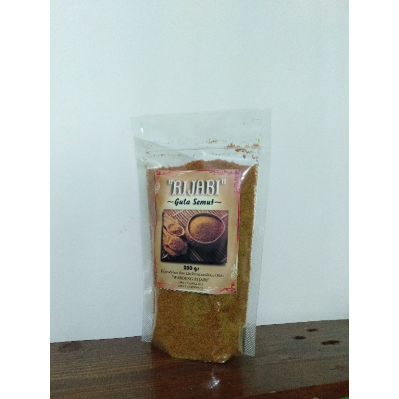 

Rijabi coffee gula semut