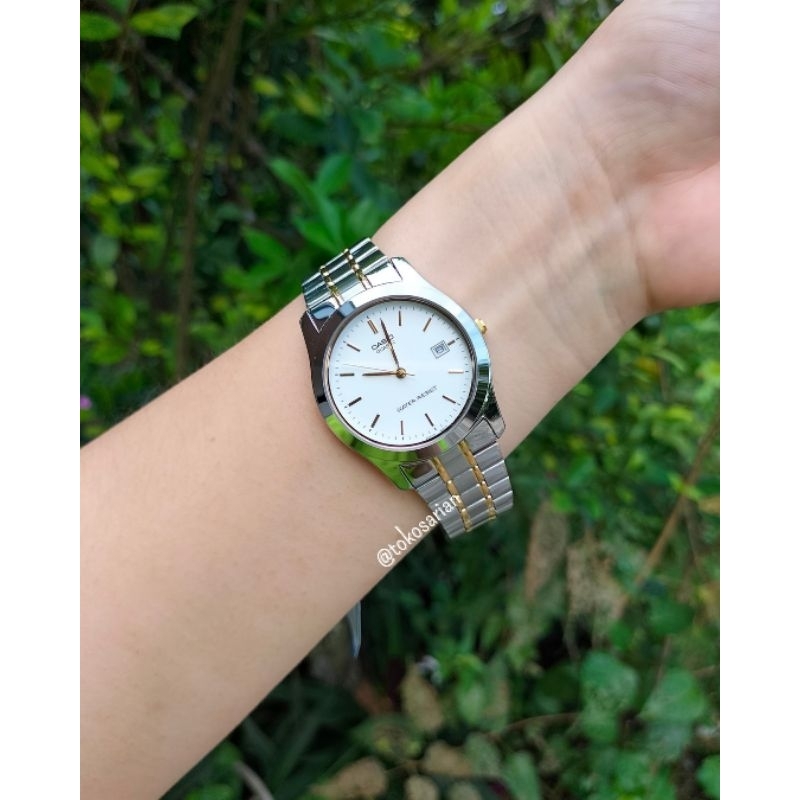 Casio MTP-1141G Original Bergaransi Jam Tangan Rantai Analog Pria