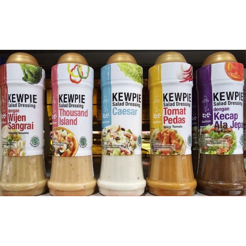 

kewpie salad dressing saus siram 200gr botol