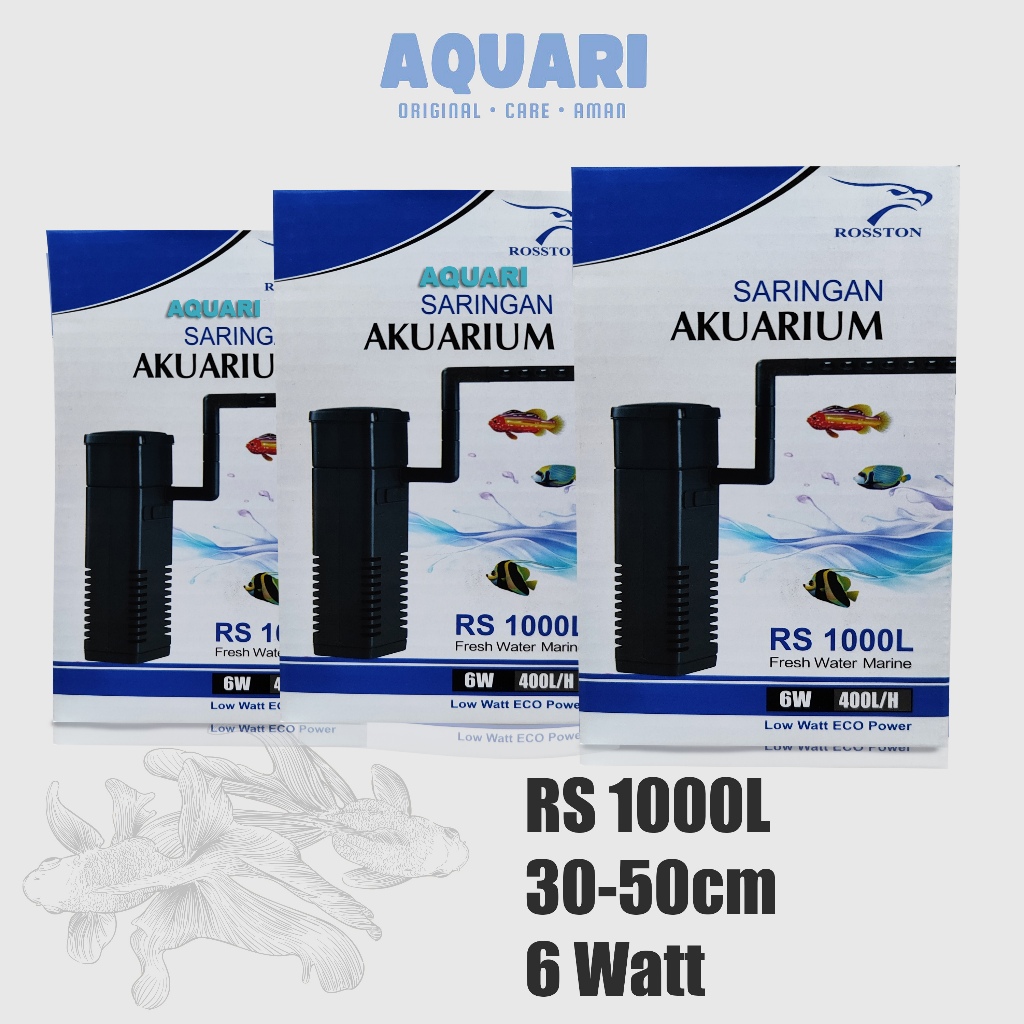 Filter Internal Aquarium Rosston RS 1000L Mini Filter