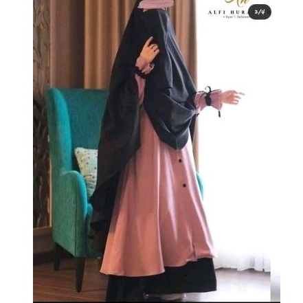Preloved Gamis Senja Only By Alfi Huraiyah