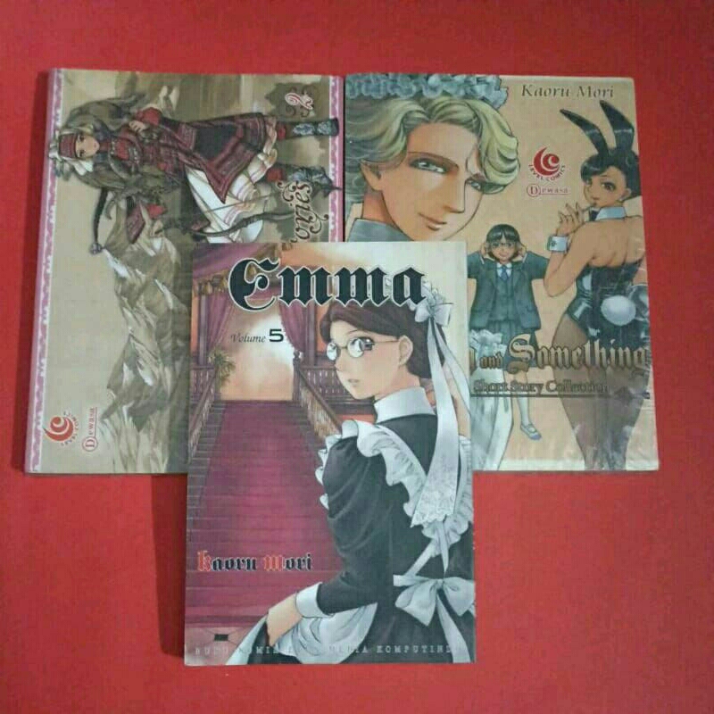 [Set/Cabutan] Komik Karya Kaoru Mori : Emma/ The Bride's Stories/ Anything And Something