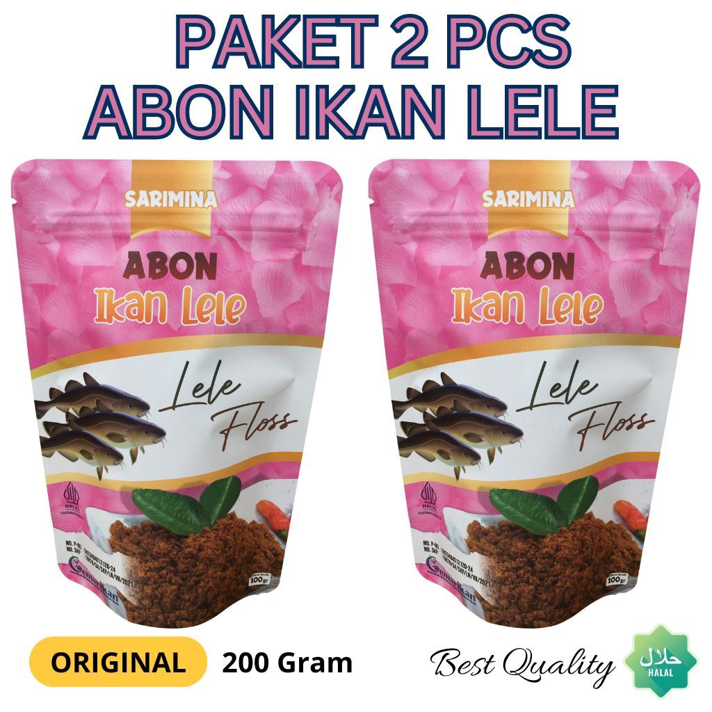 

PAKET HEMAT 2 PCS ABON IKAN LELE 200 G NAYARU MANIS GURIH NO MSG TANPA PENGAWET MPASI HALAL SNACK