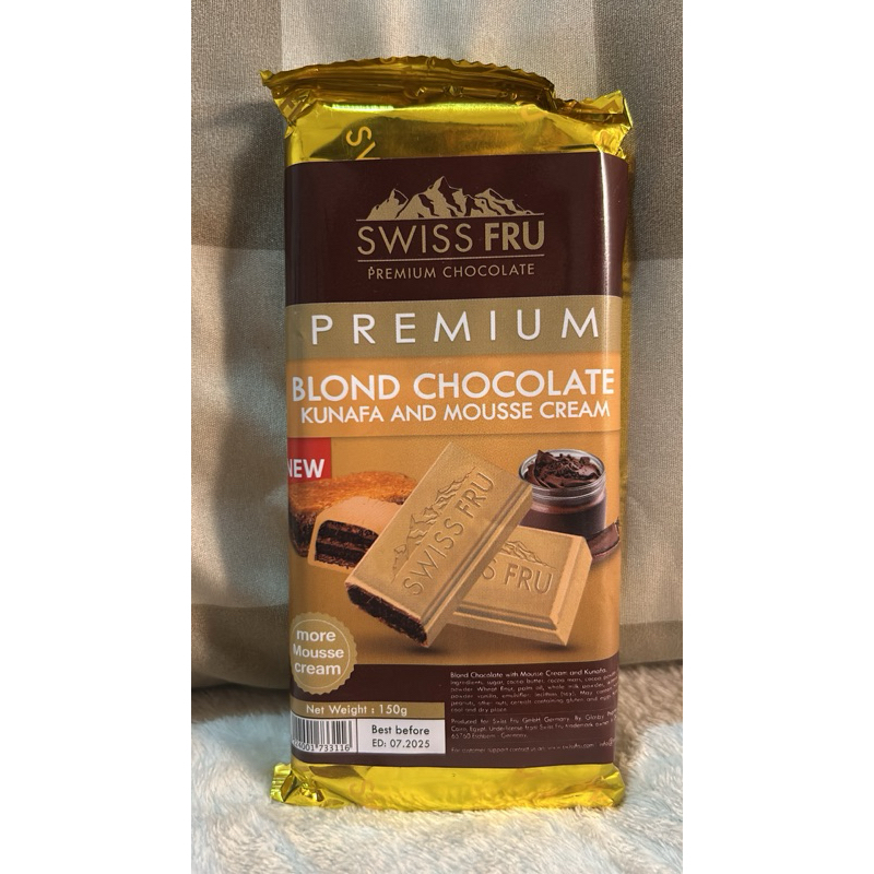 

Premium Blond Chocolate Blond Kunafa Mousse Coklat Dubai Kunafa Viral