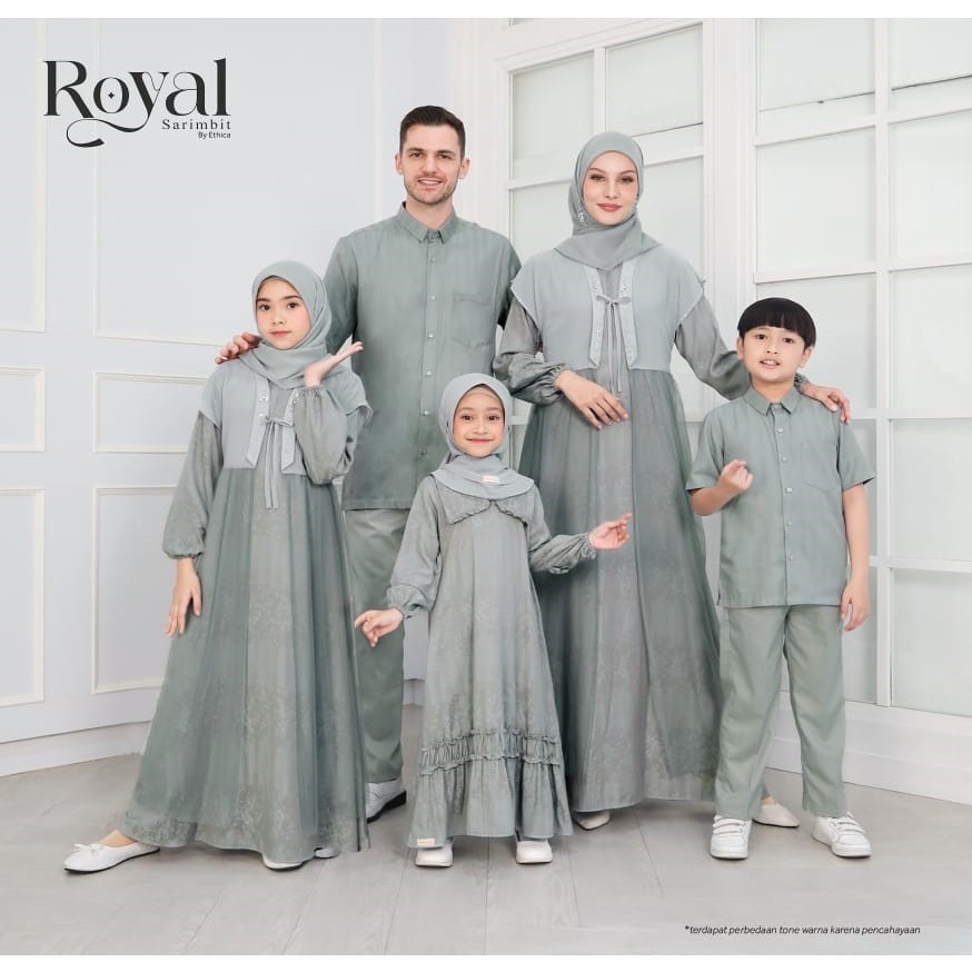 Sarimbit Ethica Royal 63 Greeny Arona, Kahfi 348, Kagumi 338, Kahfi Kids 248, Kagumi Kids 181
