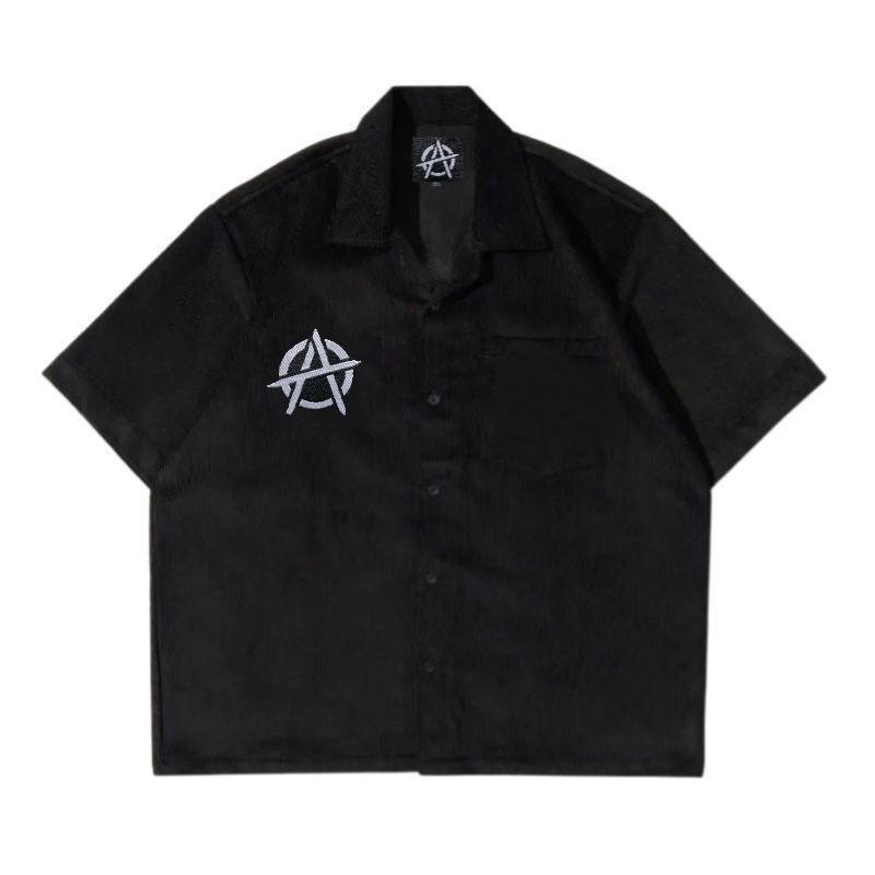 PENTAGRAM - Work shirt Boxy Corduroy Boxy Fit