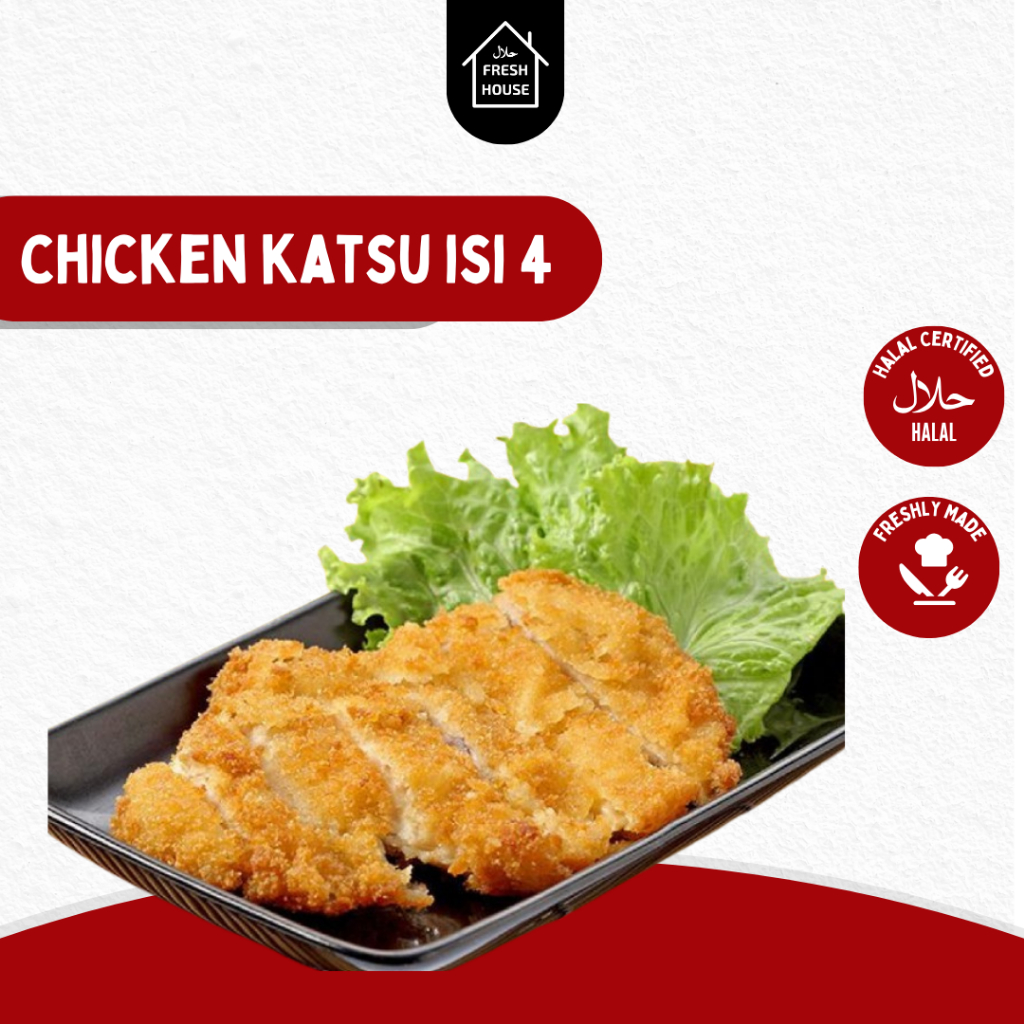 

CHICKEN KATSU FROZEN ISI 4 PCS FITRI FROZEN
