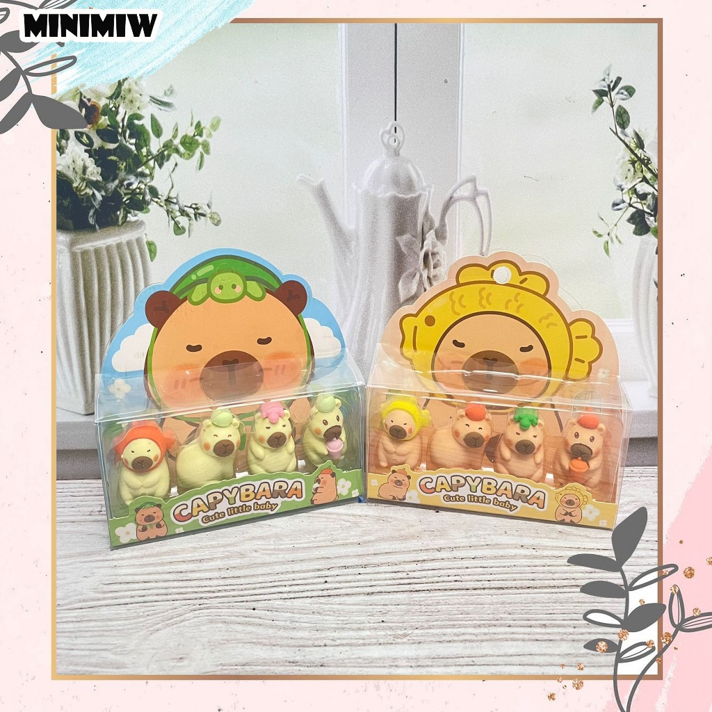 

PENGHAPUS MINIATUR CAPPYBARA 1 SET ISI 4 PCS ER-1469 ERASER HAPUSAN KARET SETIP STIP LUCU ANAK ALAT TULIS KANTOR SEKOLAH MURAH TERMURAH COD