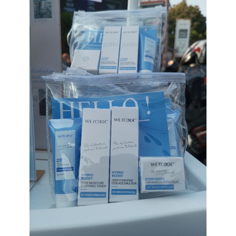 Kit Travel Traveler Wajib Punya Wetcode Travel Kit Skincare Masa Kini BPOM✅