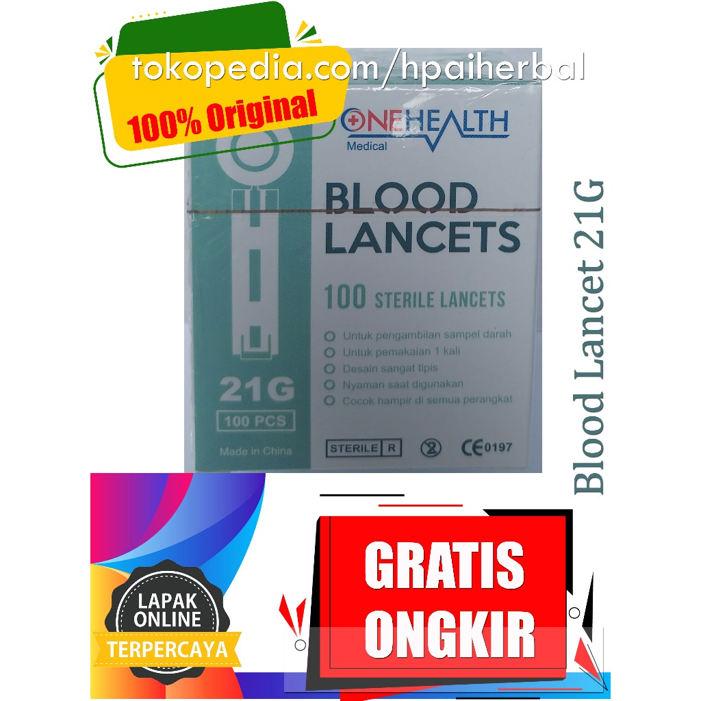 Jarum Bekam 21G One health