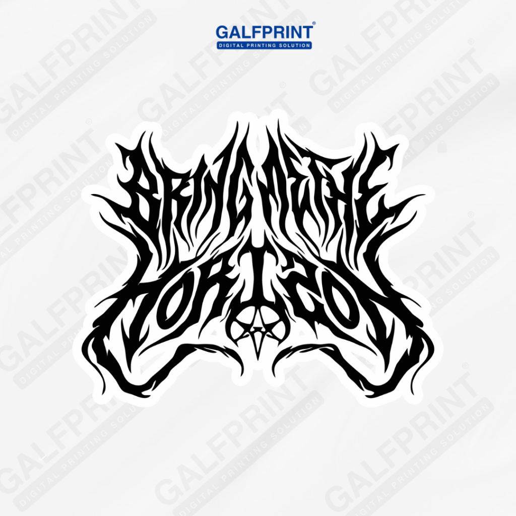 

GALFPRINT STICKER BAND VINYL / BMTH / STIKER BAND MUSIK / HIGH PRECISION HD