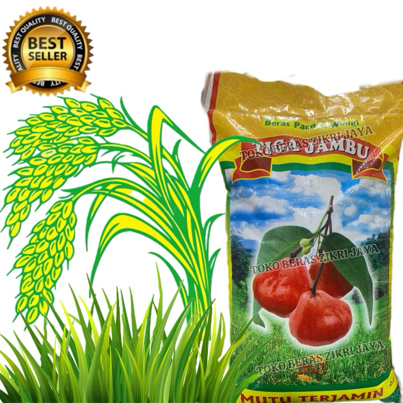 

Beras premium Cap tiga jambu,5kg 10kg 20kg termurah