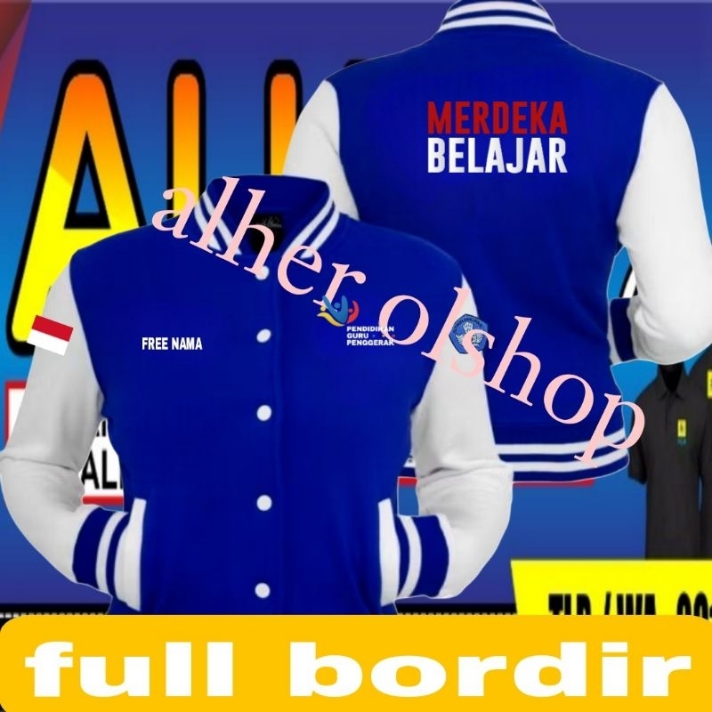 jaket merdeka belajar jaket bomber merdeka belajar jaket guru penggerak jaket bomber guru penggerak 