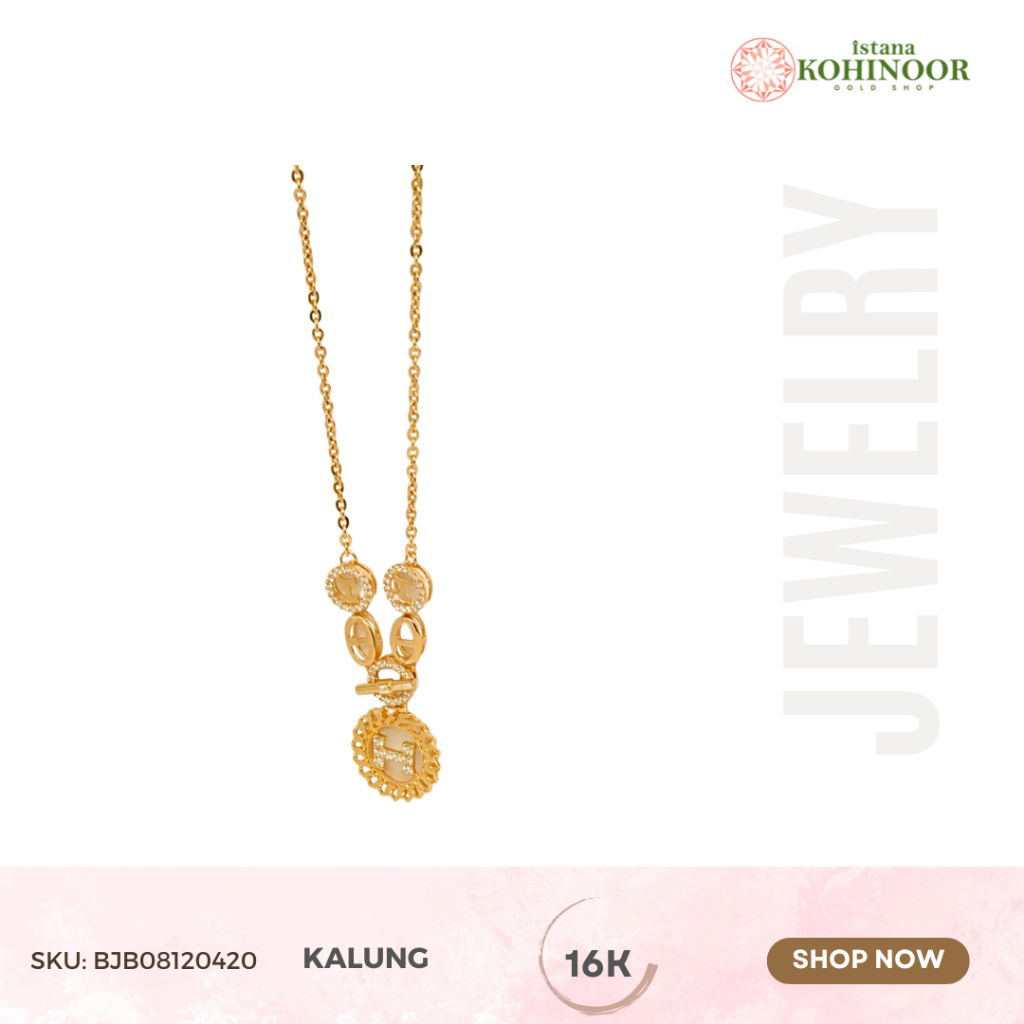 KOHINOOR KALUNG EMAS VARIASI GOLD NECKLACES YELLOW GOLD
