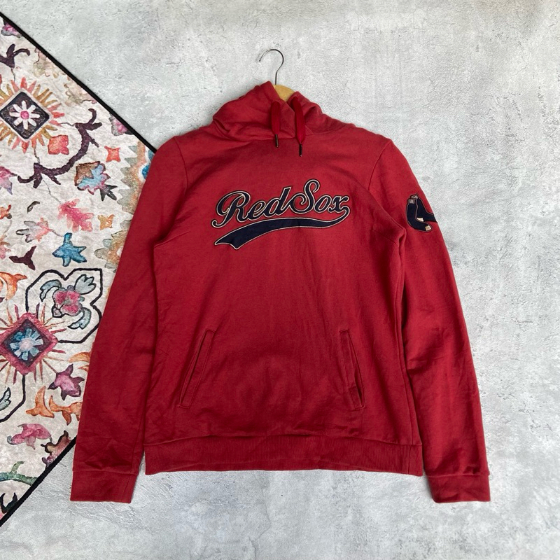 Hoodie Jacket MLB Redsox Second Original