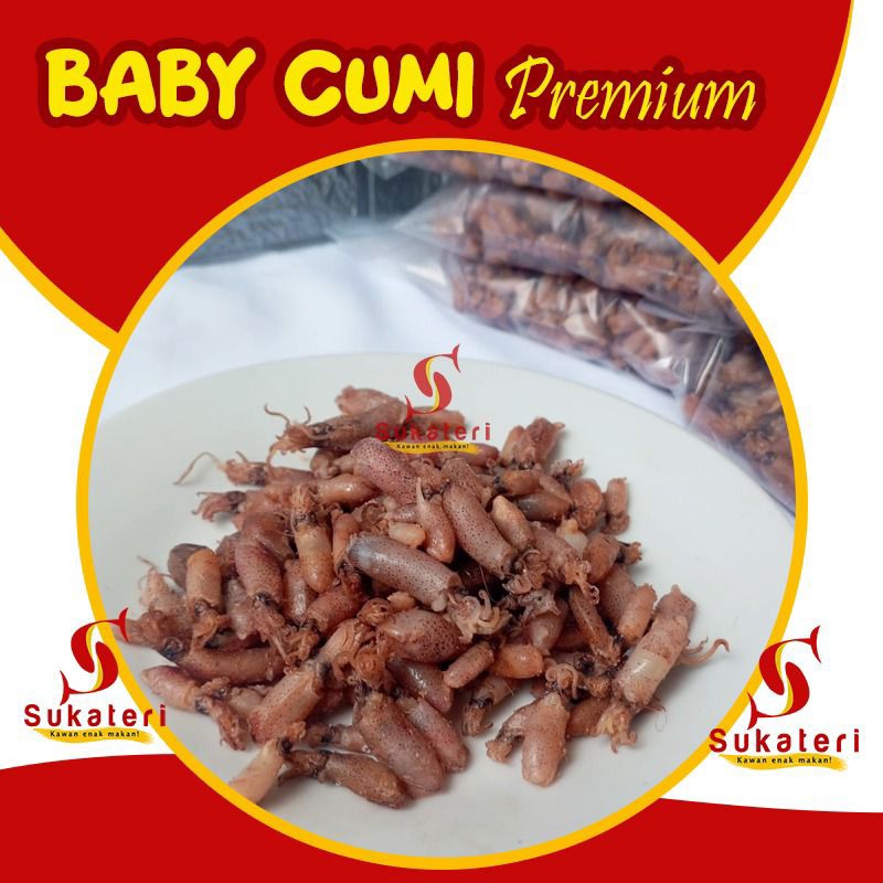 

Sukateri - Baby Cumi Premium Kering Medan / Grade A