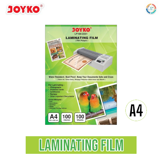 

Joyko Laminating Film/Plastik Laminasi A4 LF100-2231