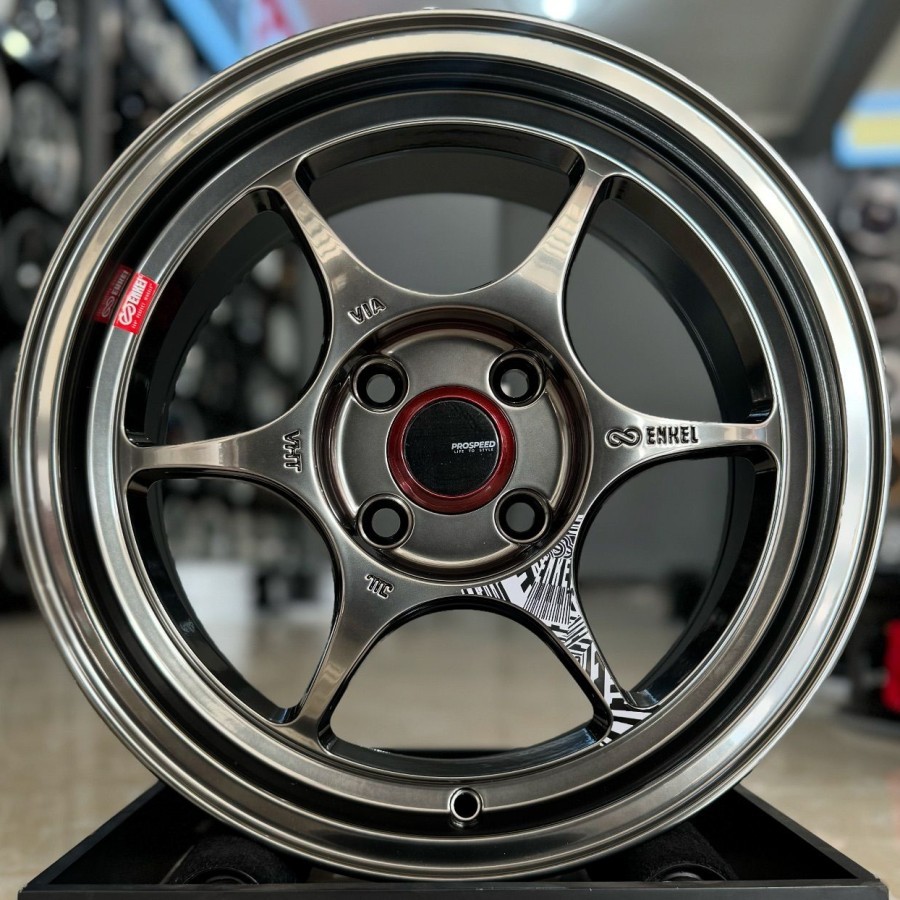 velg ring 15 ENKEI PF FLOW FORMING velg r15 brio agya jazz ignis sigra yaris