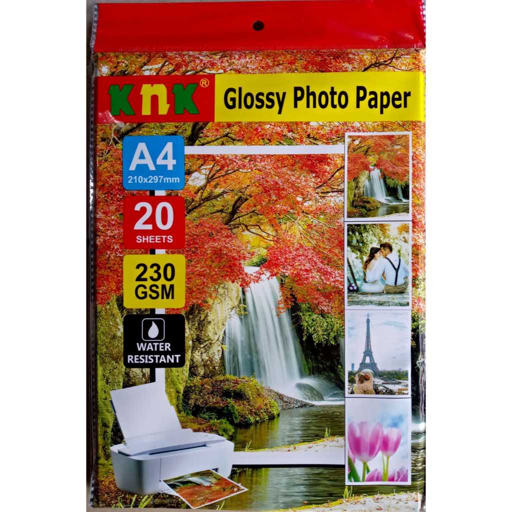 GLOSSY PHOTO PAPER/ KERTAS PHOTO A4 230GRM