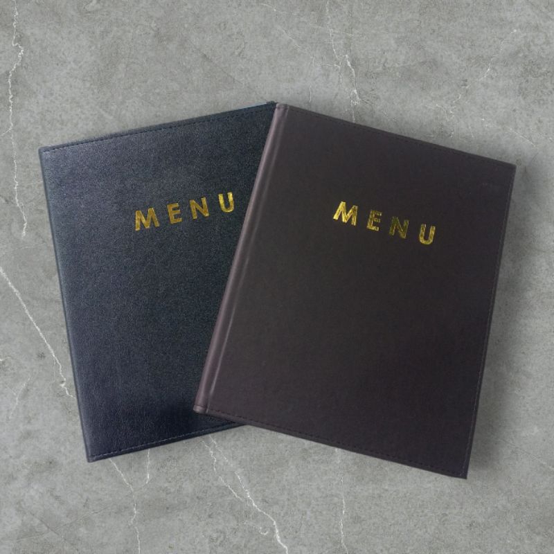 

Buku Menu Resto Cover Buku Menu Cafe Bahan Kulit A4