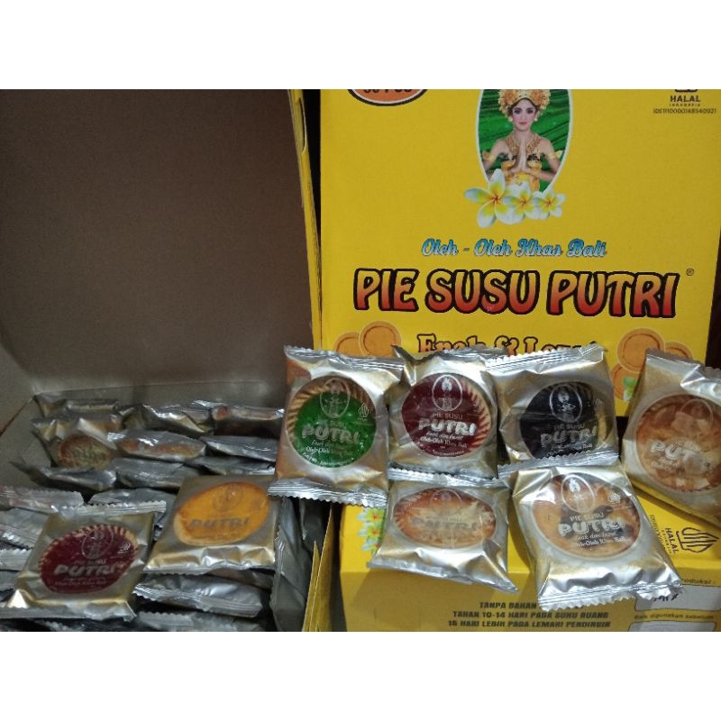 

PIE SUSU PUTRI MIX/ CAMPUR RASA /ISI10/ISI 25/ FREE BOX