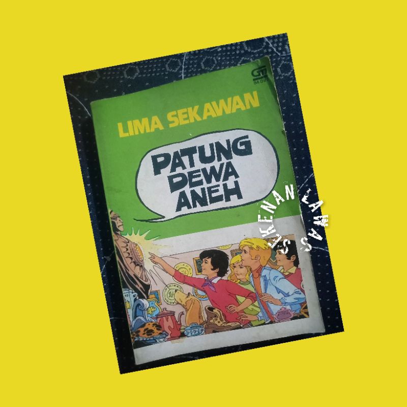 Novel Enid Blyton Lima Sekawan - Patung Dewa Aneh (Bagus)