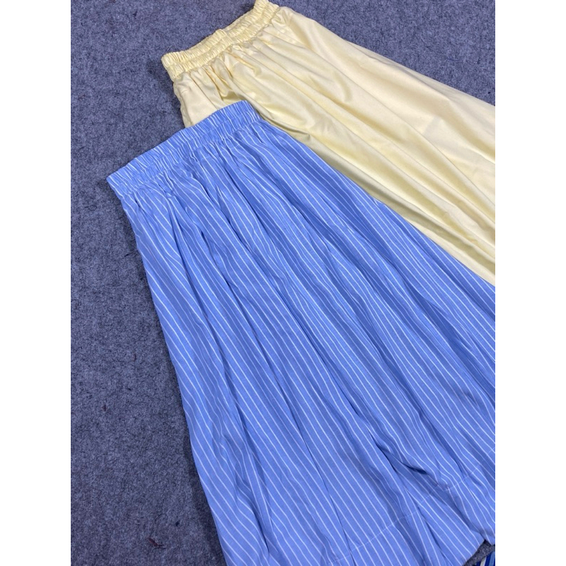 KALUNA striped skirt / rok salur / rok stip / maxi skirt / rok payung / rok salur