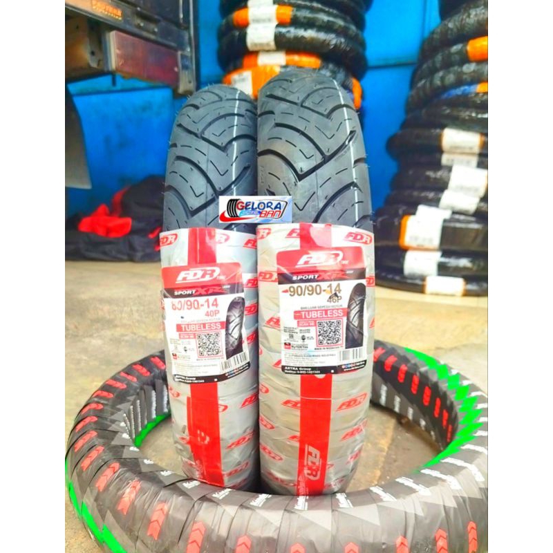 Ban Matic FDR SPORT XR EVO Tubeless 80/90-14 ban 90/90-14 ban metic beat Vario Mio spin Xeon Scoopy 