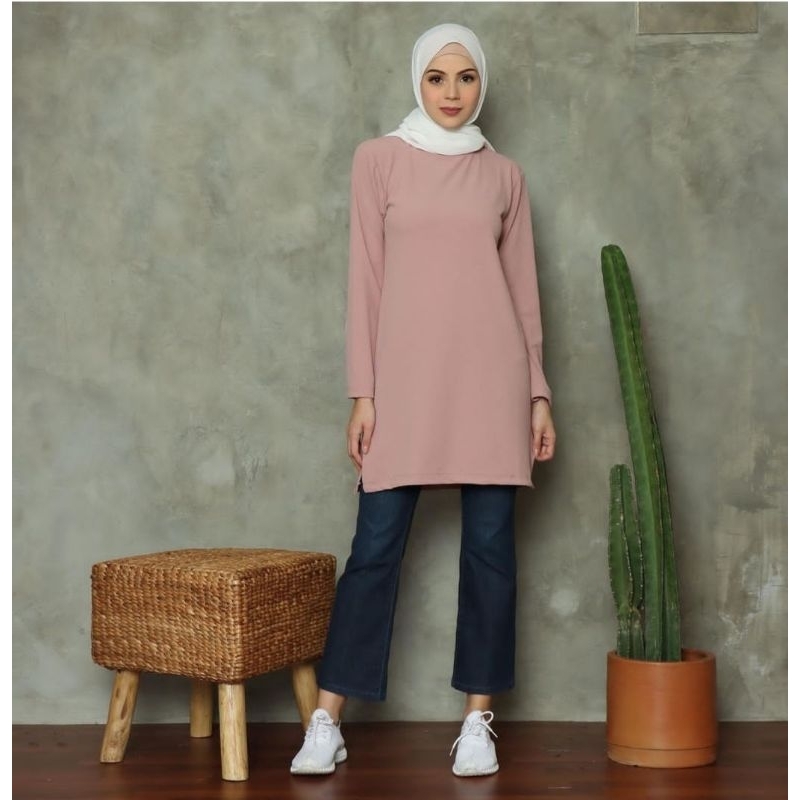 preloved tunik uniqlo