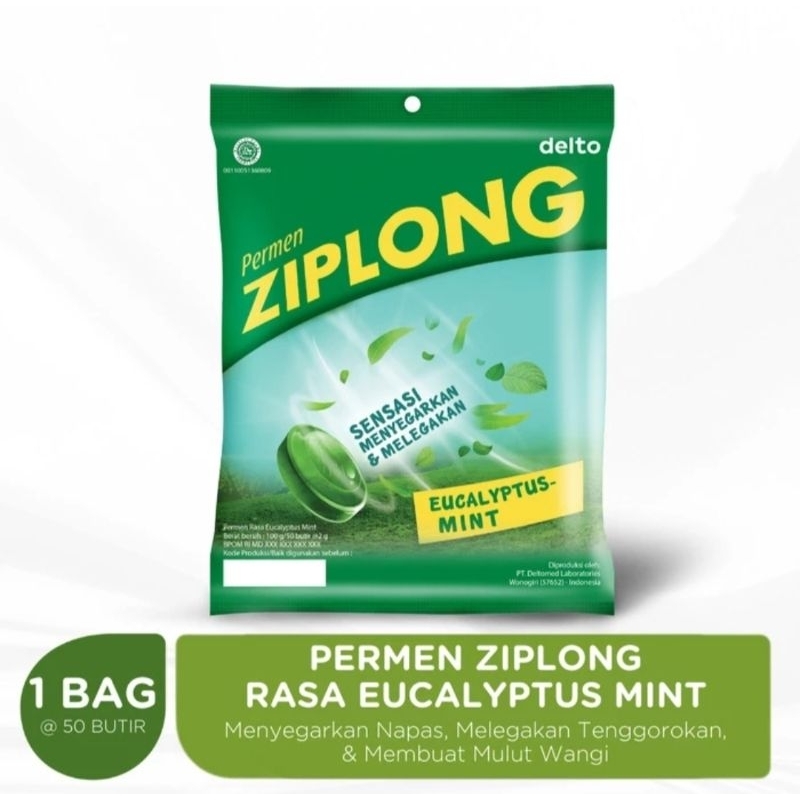 

Permen Ziplong Eucalyptus Mint Permen Pedas Kayuputih Unik Herbal Halal