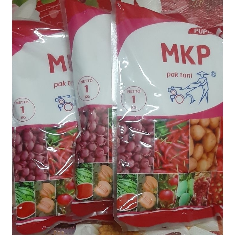 PUPUK MONO KALSIUM POSPHAT MKP) PUTIH PAK TANI 1 KG