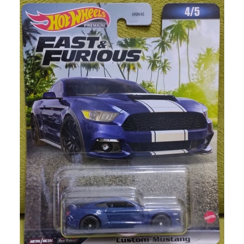Hot Wheels Premium Custom Mustang