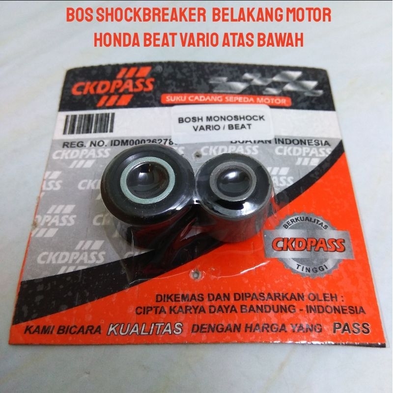 BOS BOSH SHOCKBREAKER SOKBREKER BELAKANG MOTOR HONDA BEAT VARIO ATAS BAWAH