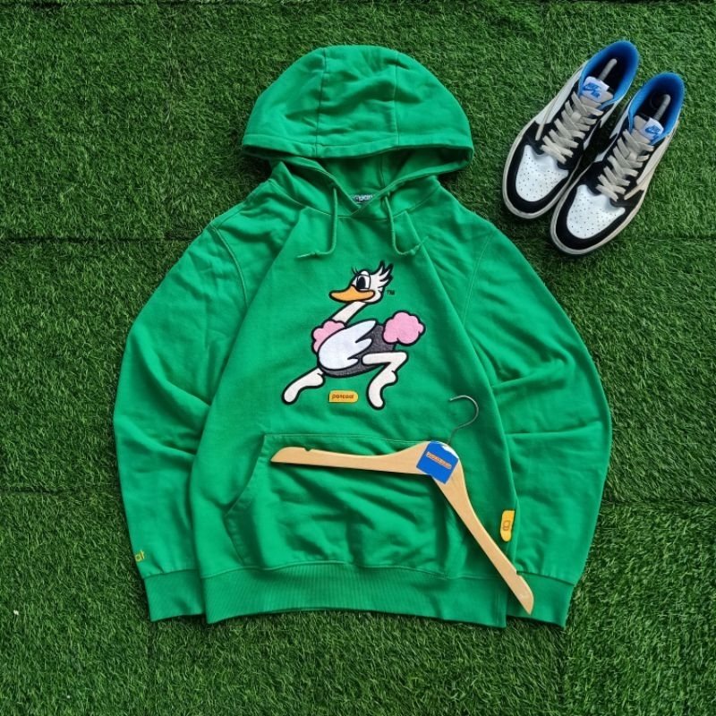 HOODIE PANCOAT POP OS GREEN