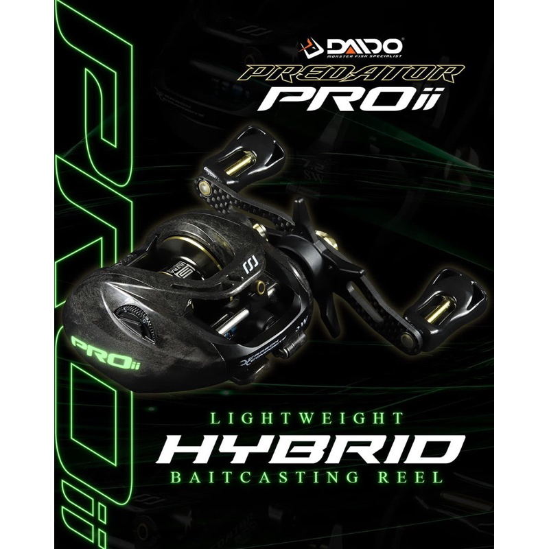 Reel BC DAIDO PREDATOR PRO II 200L - SW Handle Kiri