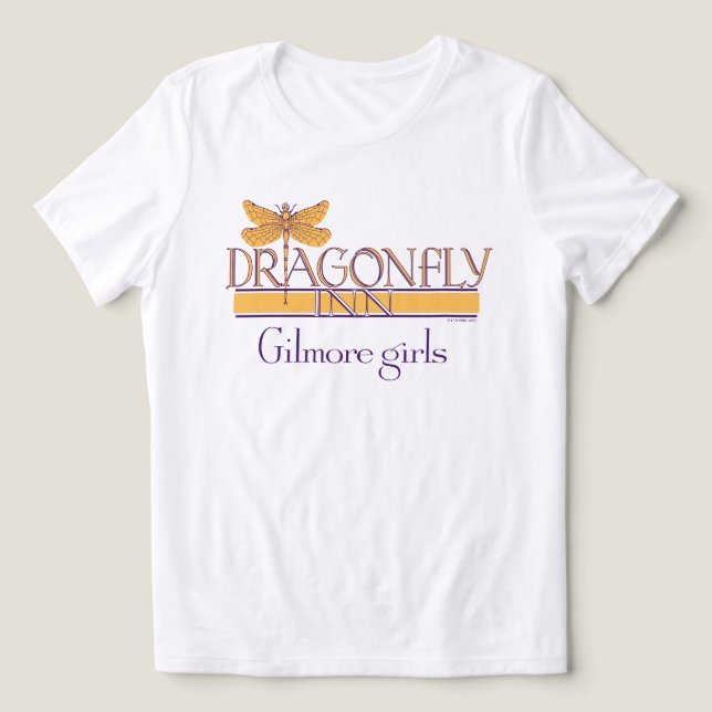 Kaos Gilmore Girls Dragonfly Inn Logo TShirt