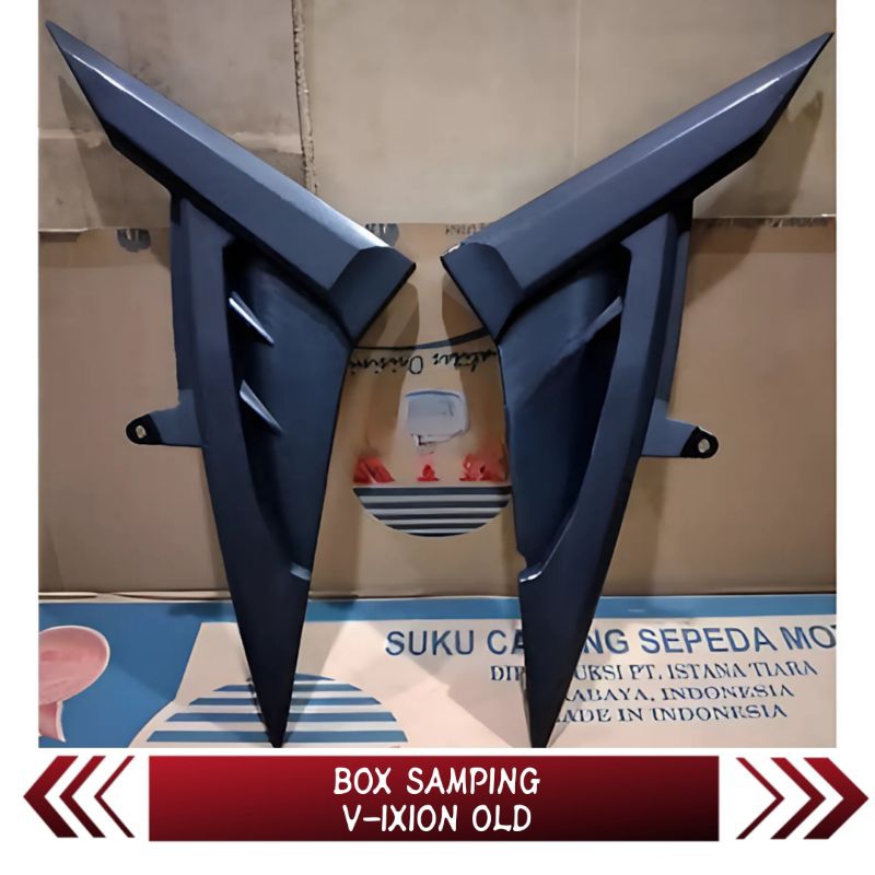 Box Samping Box Accu Vixion Old Lama Merk Win