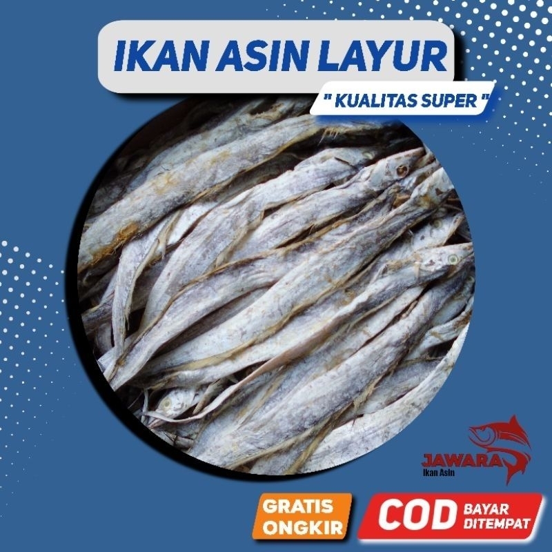 

Ikan Asin Layur Kering 1 Kg Termurah