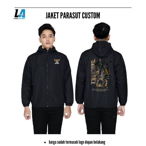 Jaket Eleganter Custom Pria Wanita Logo CROCODILE One Piece