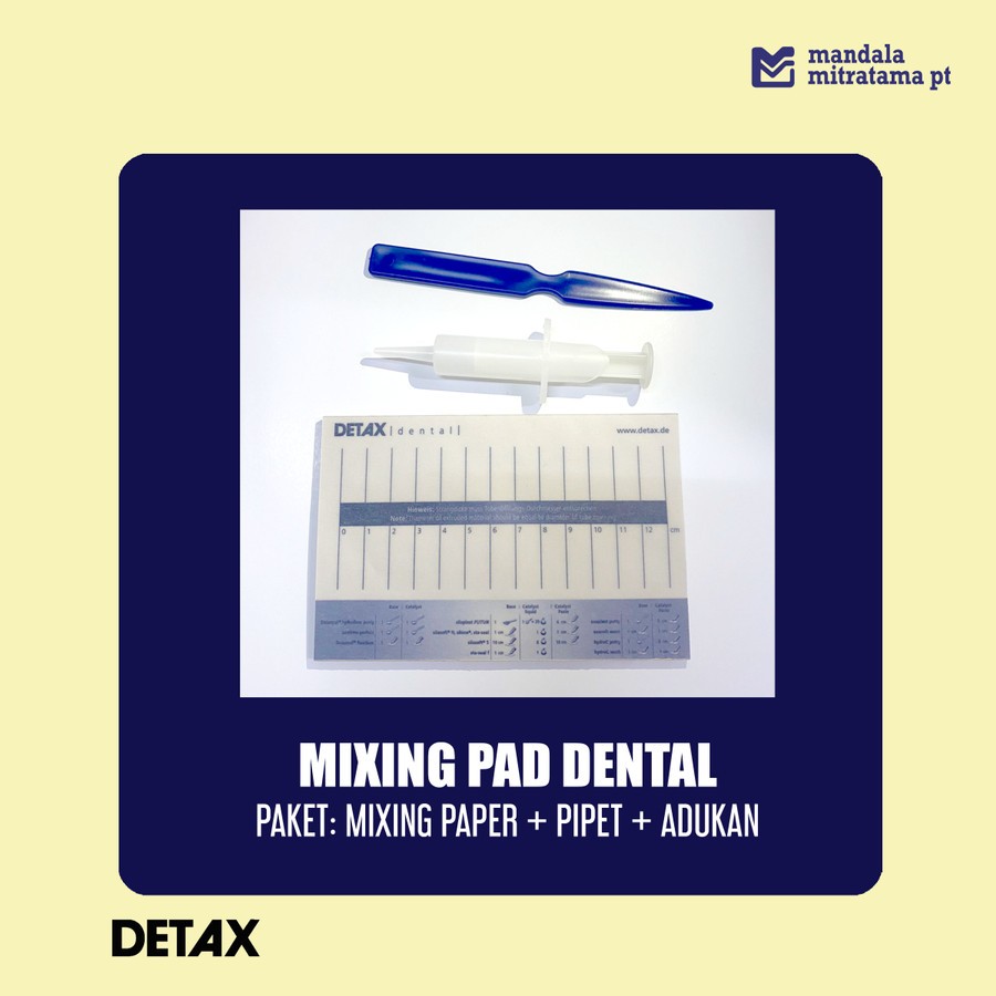 Mixing Pad Paper Dental - Mixing&Spatula
