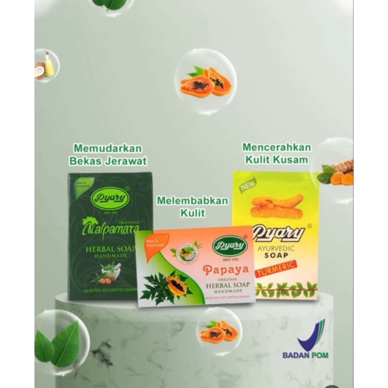 Sabun pyary TURMERIC ayurvedic soap turmeric