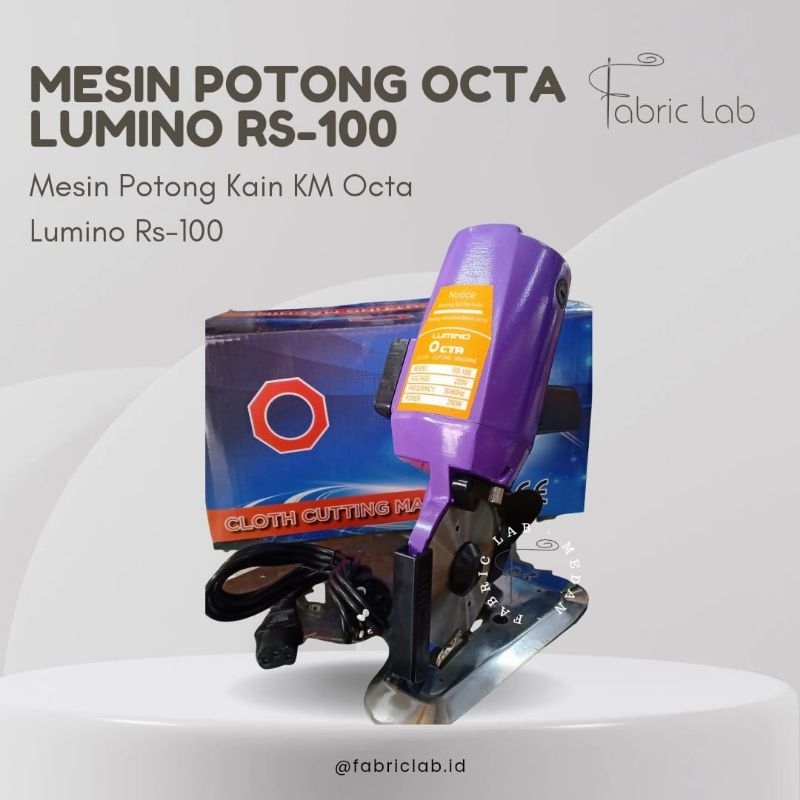 Mesin Potong Kain KM OCTA RS 100 Original Lumino