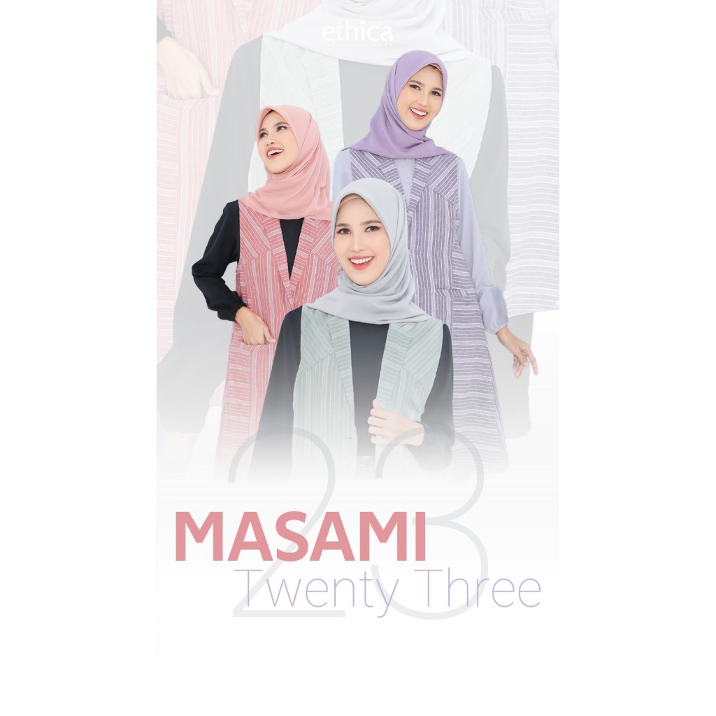ETHICA MASAMI 23 PURPLE, GREEN, CORAL DAILY WEAR, KASUAL WEAR, PAKAIAN HARIAN, PAKAIAN KASUAL