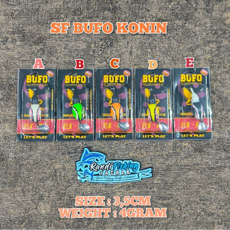 LURE BUFO KONIN SOFTFROG 3,5CM 4GRAM