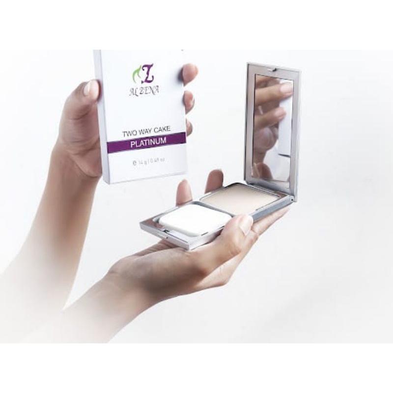 TWO WAY CAKE PLATINUM ALZENA SKINCARE